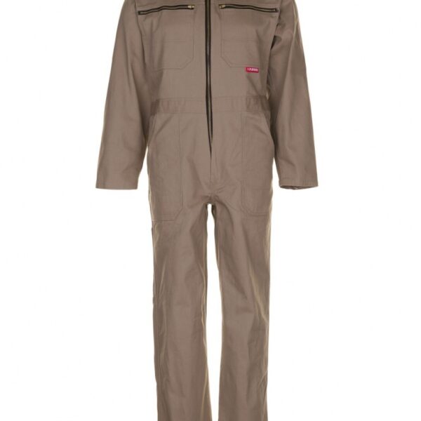 Planam BW290/0155 Rallye working overall 100% cotton beige