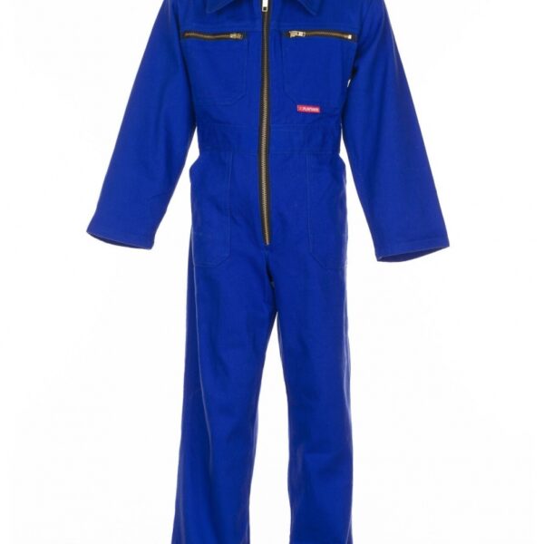 Planam BW290/0160 kids pilot overall cotton blue