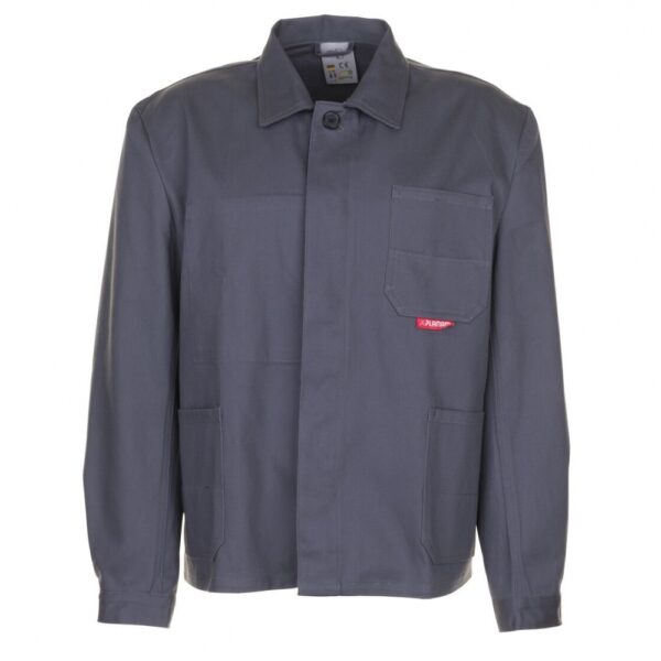 Planam BW290/0190 Work jacket 100% cotton gray XS-3XL