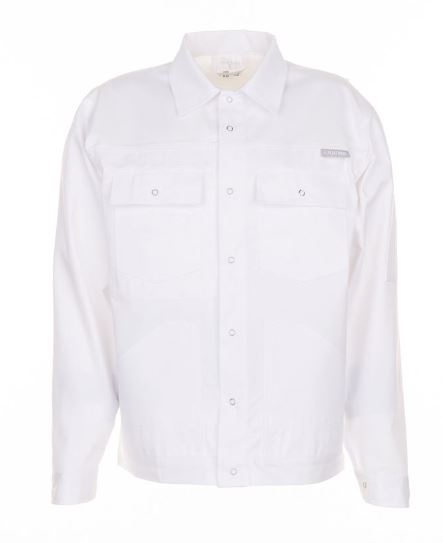 Planam MG260/0813 Robust waisted work jacket white XS-3XL