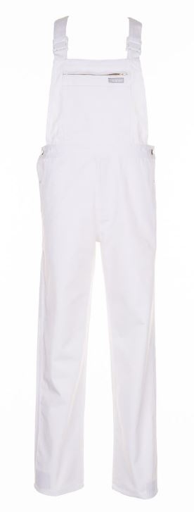 Planam MG260/0833 Robust work dungarees white XS-3XL