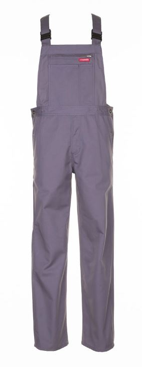 Planam MG260/0835 Robust work dungarees grey XS-3XL