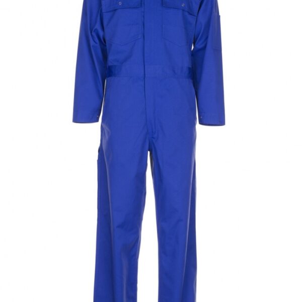 Planam MG260/0840 Robust rallye working overall royal blue XS-3XL