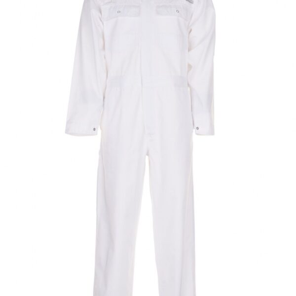Planam MG260/0843 Robust rallye working overall white XS-3XL