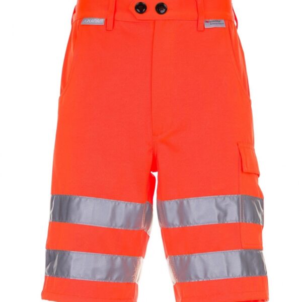 Planam 2015 High visibility men's work shorts orange S-4XL