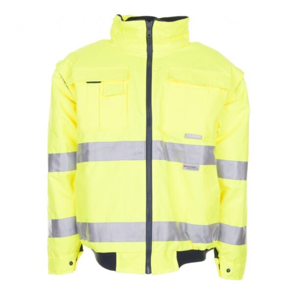 Planam 2044 High Visibiliy pilot jacket yellow