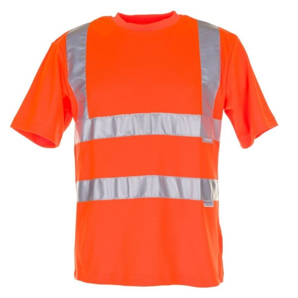 Planam 2095 High visibility T-Shirt Orange S-4XL