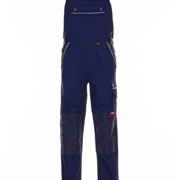 Planam 2138 Canvas Work dungarees navy