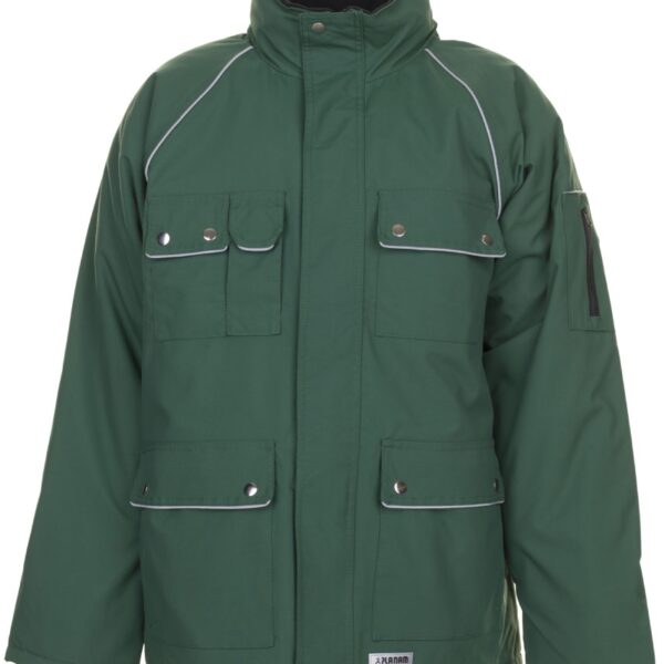 Planam 2191 Heavy-duty Winter Parka Canvas 320 green S-4XL