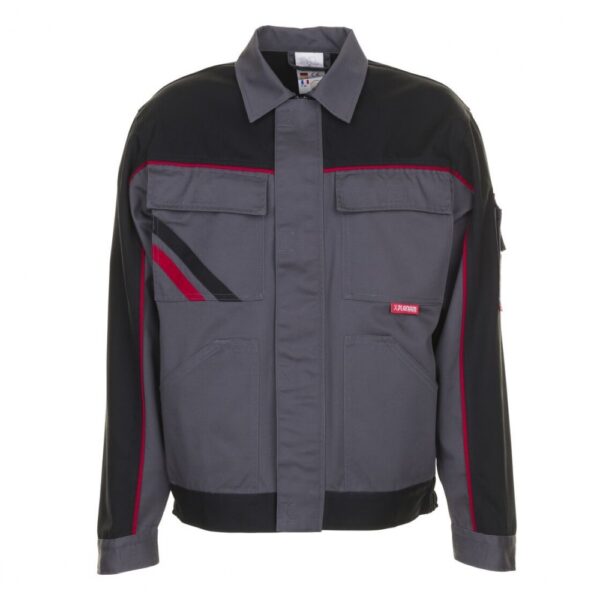 Planam 2312 Highline Practical work jacket grey black XS-4XL