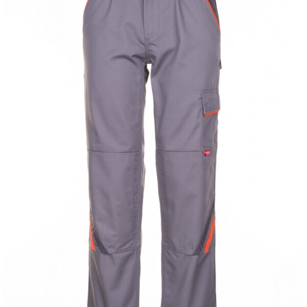 Planam 2420 Work Trousers Visline zinc/orange/slate