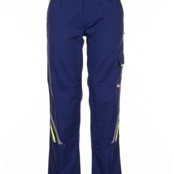 Planam 2423 Visline Work Trousers marine/yellow/zinc