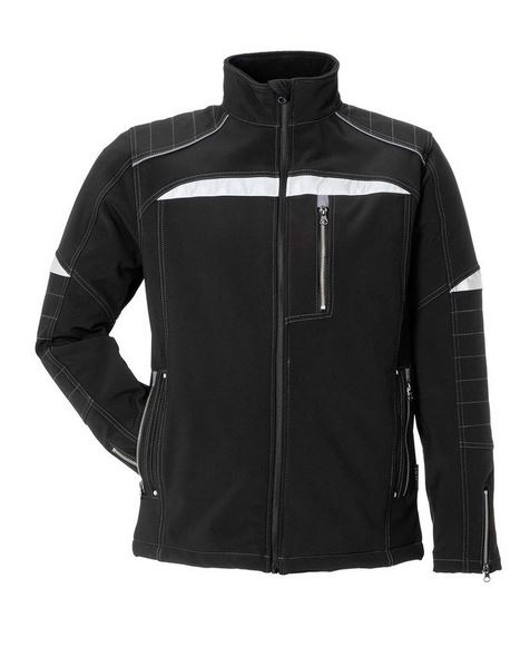 Planam 2950 DuraWork Softshell Jacket black/grey XS-XXL