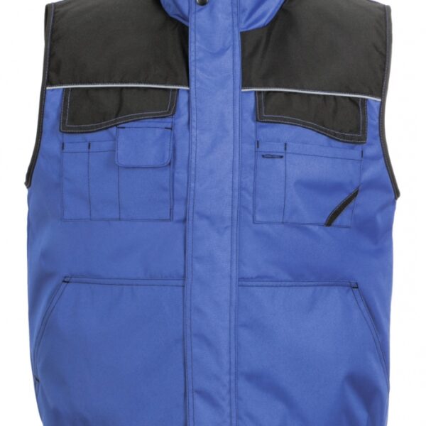 Planam 3321 - Weatherproof vest - Royal blue/black
