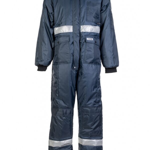 Planam 5134 Padded overall for deep-freeze storage navy blue S-3XL
