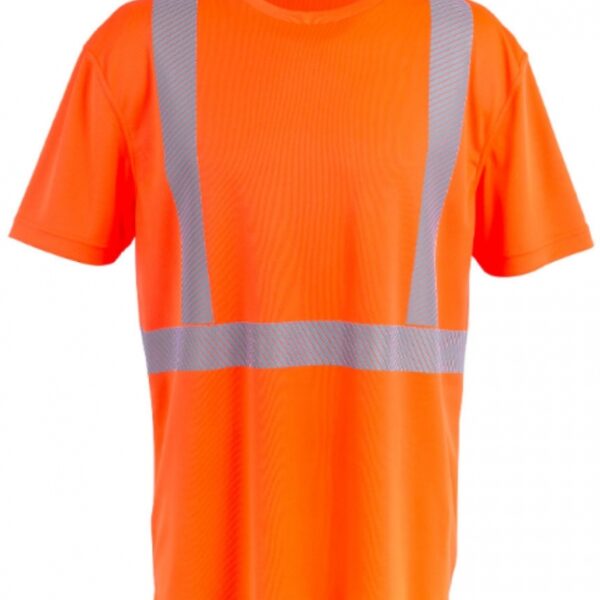 High Visibility T-Shirt EN20471 orange XS-4XL, Planam 5880