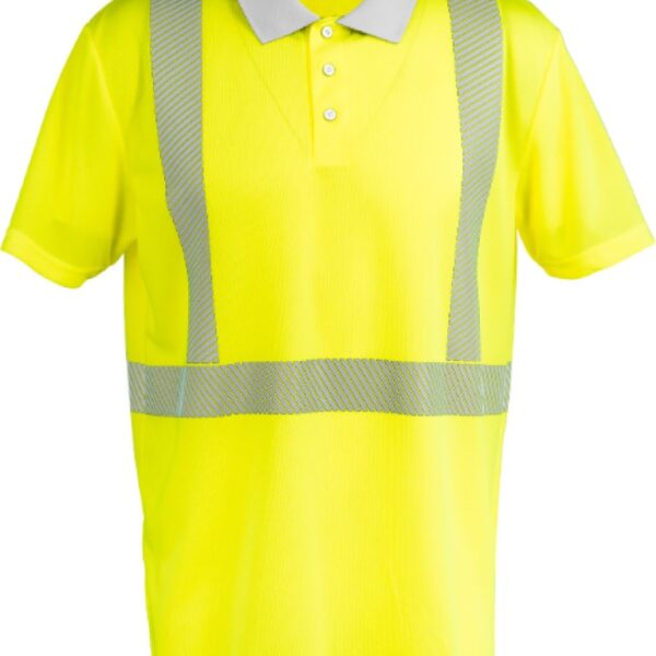High Visibility Polo Shirt EN20471 yellow XS-4XL, Planam 5891