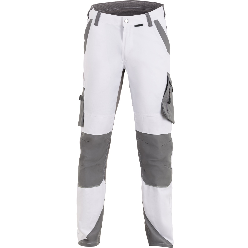 Planam 6408 Norit Men's work trousers white/lightgrey