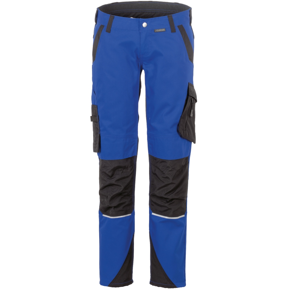Planam 6412 NORIT Women's trousers royal blue-black