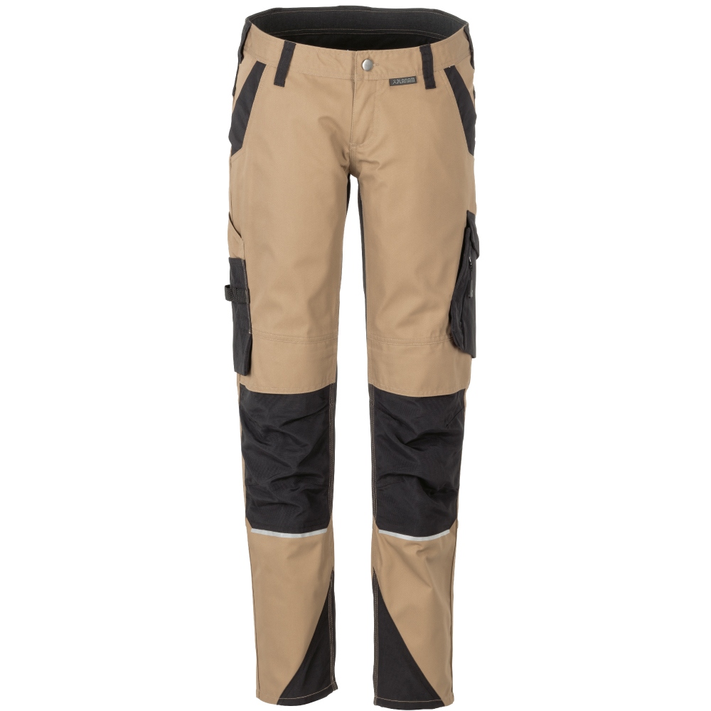 Planam 6413 NORIT Women's trousers sand-black