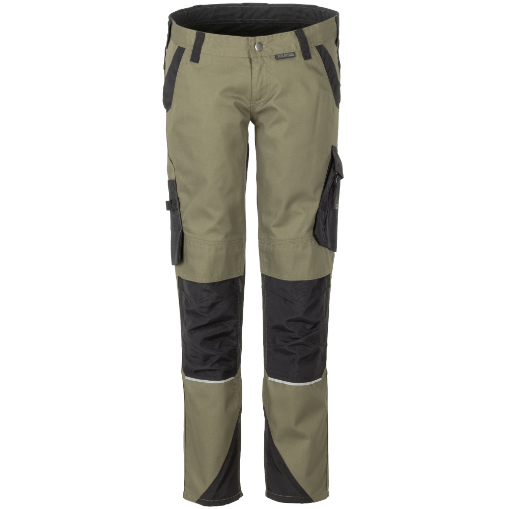 Planam 6415 NORIT Women's trousers olive-black