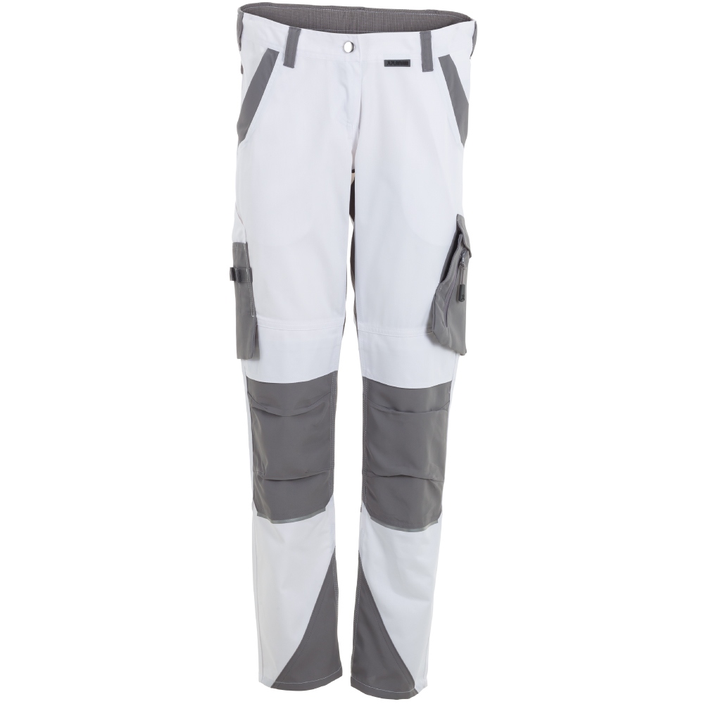 Planam 6418 NORIT Women's trousers white/lightgrey