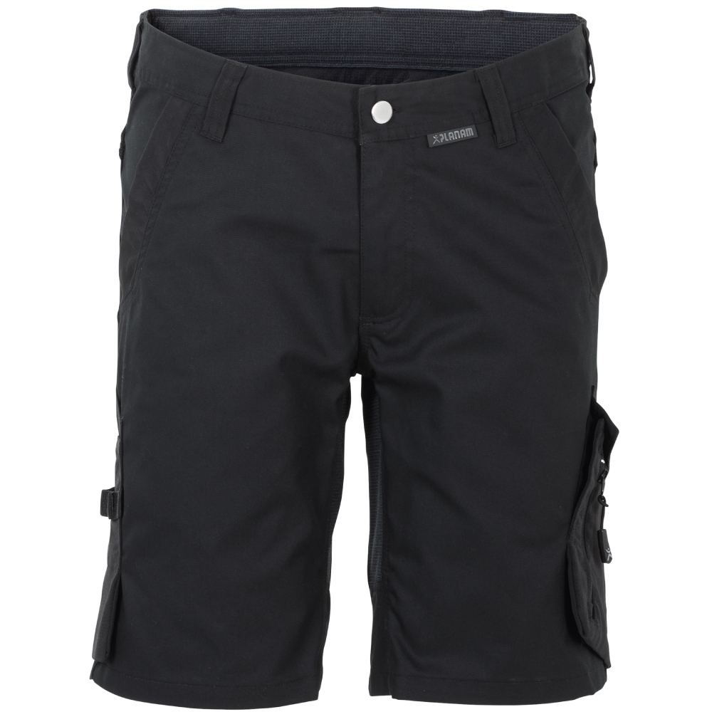 Planam 6450 NORIT Men's work shorts modern,black XS-4XL
