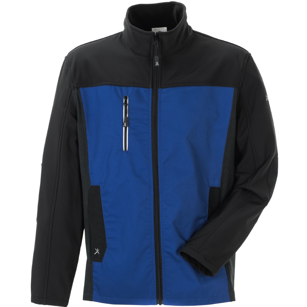 Planam 6502 Norit Men's softshell royalblue/black 24 - 110