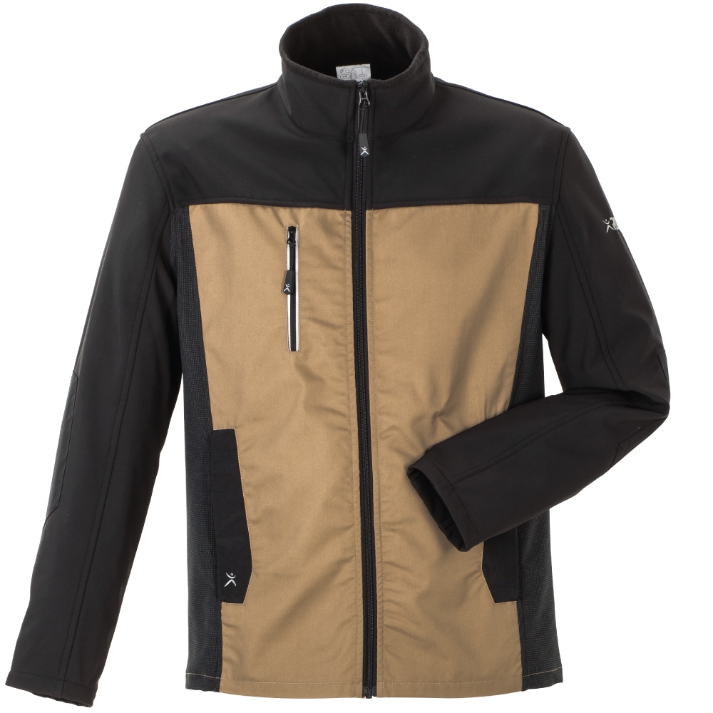 Planam 6503 Norit Men's softshell jacket sand/black 24 - 110