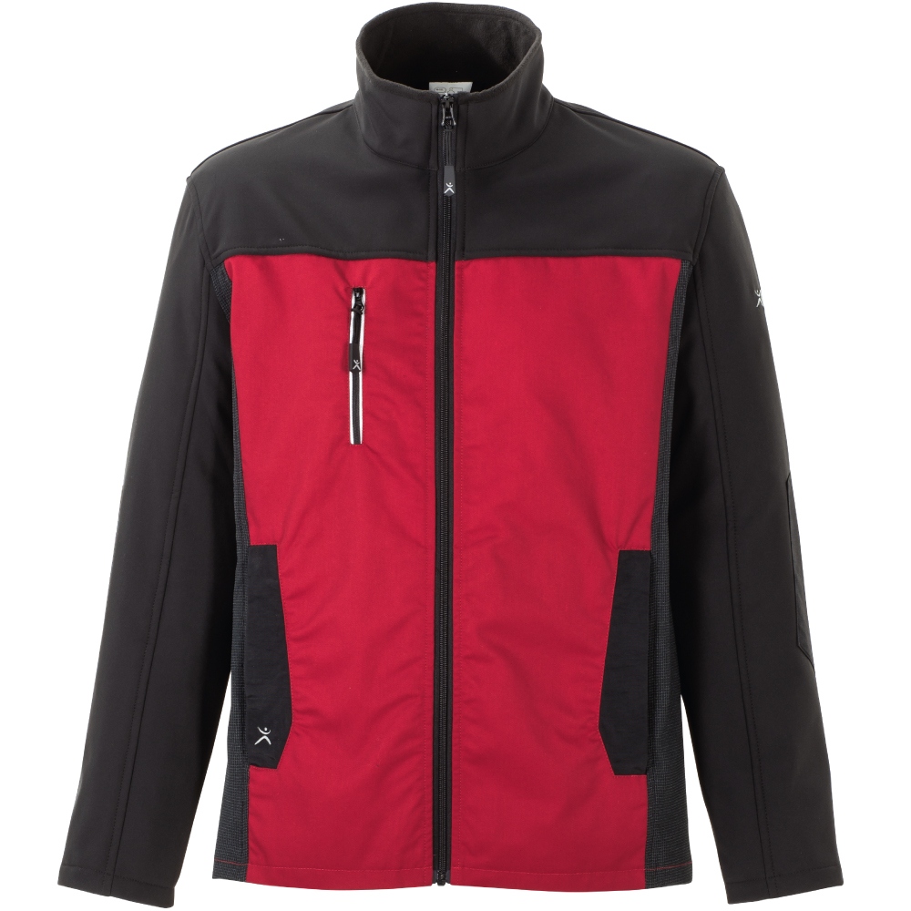 Planam 6507 Norit Men's softshell jacket red/black 24 - 110