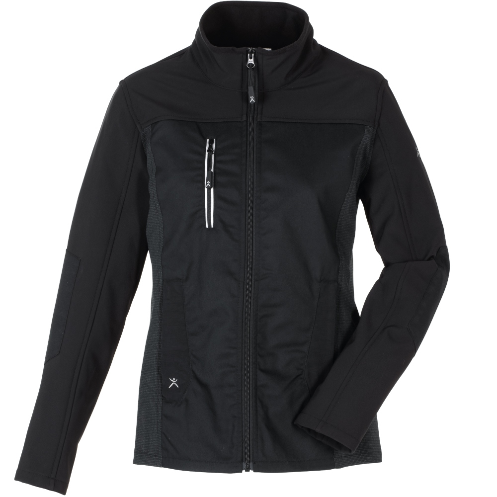 Planam 6510 NORIT Womens Softshell jacket black 34 - 54