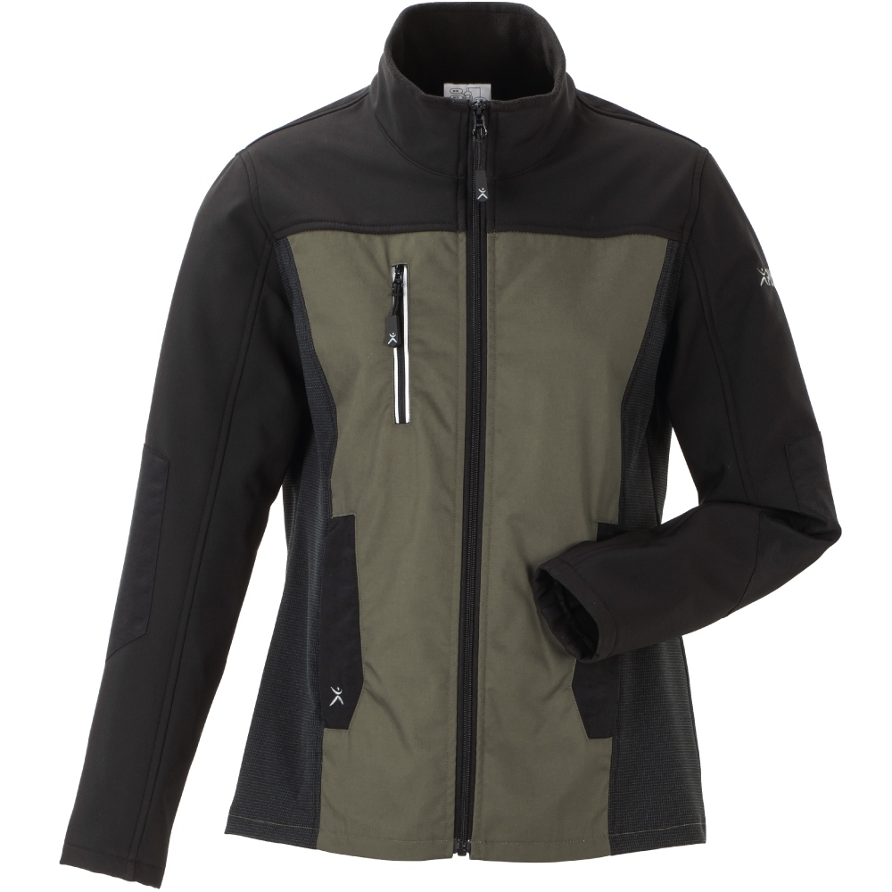 Planam 6515 NORIT Womens Softshell jacket olive/black 34 -  54