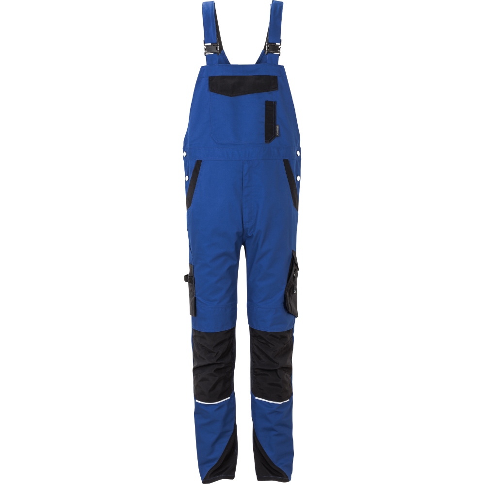 Planam 6522 Norit Men's work dungarees royalblue/black 24 - 110