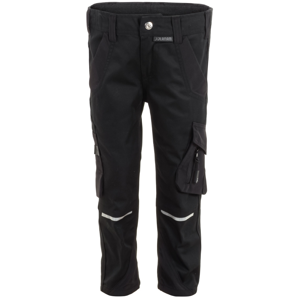 Planam 6540 Norit Boys work trousers black