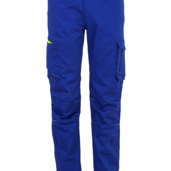 Planam 6613 Stretchline Stretch work trousers royal blue