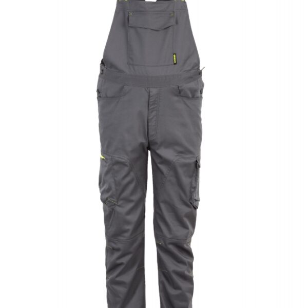 Planam 6621 Stretchline Men's work dungarees anthracite 24 - 110