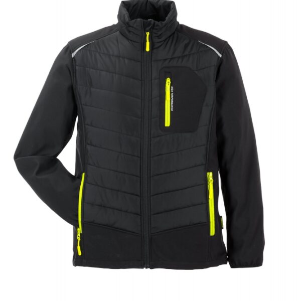 Planam 6680 Stretchline Men's winter jacket black XS - 4XL