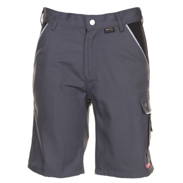 Planam 2173 CANVAS 320 Work shorts breathable gray/black S-XXXL