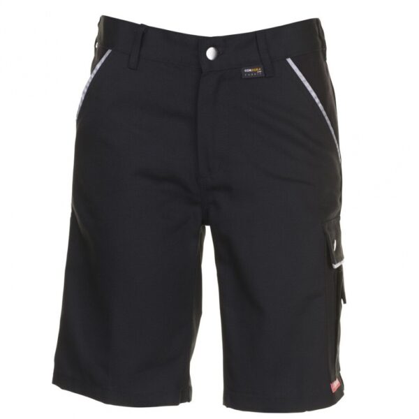 Planam 2174 CANVAS 320 Work shorts breathable black S-XXXL