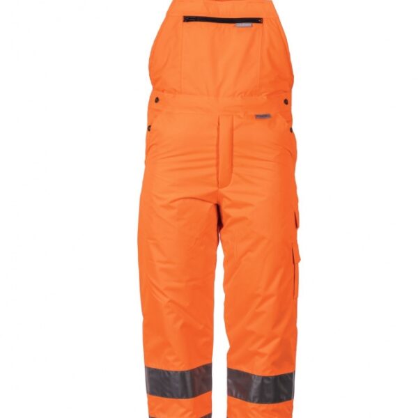Planam 2063 winter Work protective dungaree orange