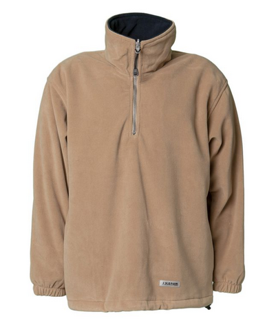 Planam 0351 Winter Edel Troyer Pullover camel/navy