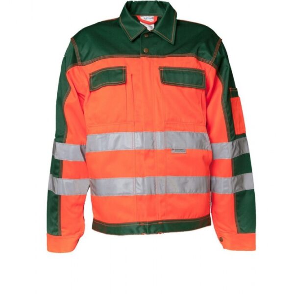 Planam 2008 - High visibility jacket - Also available in oversizes - Orange and green