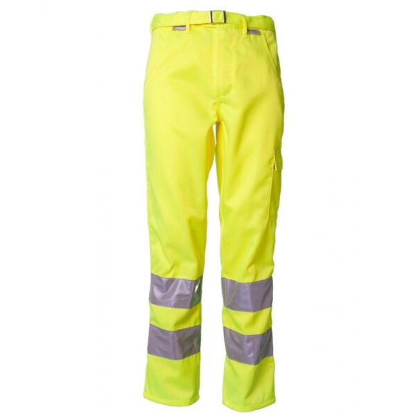 Planam 2012 High visibility trousers Yellow