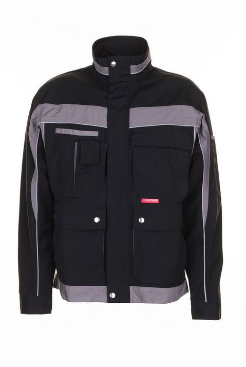 Planam 2500 Waisted Jacket  black/zinc