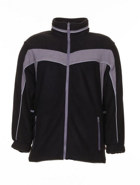 Planam 2560 Fleece Jacket black/zinc