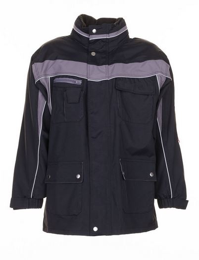 Planam 2570  All-weather Jacket black/zinc