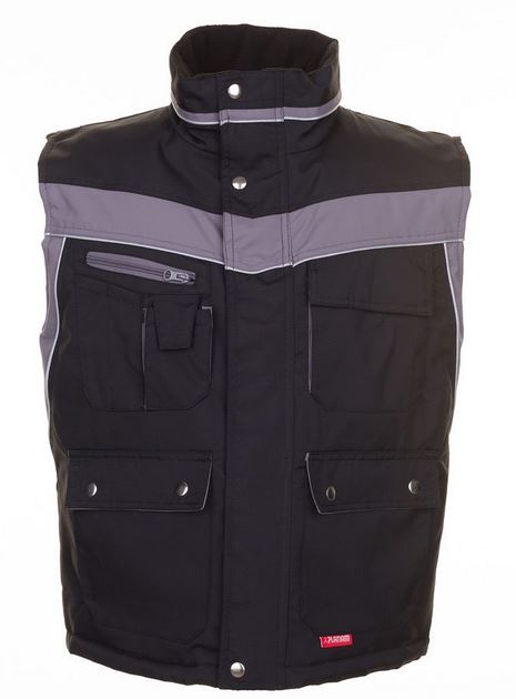 Planam 2580  Winter Vest black/zinc
