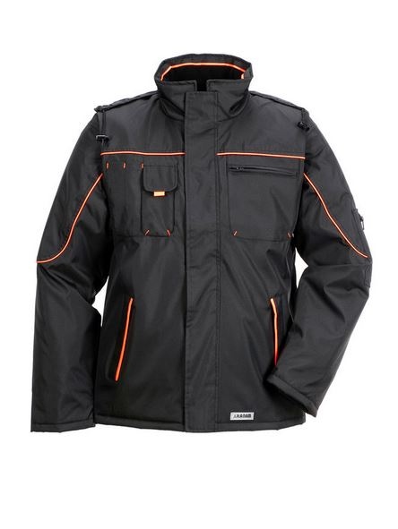 Planam 3535 Outdoor Piper Jacket black/orange