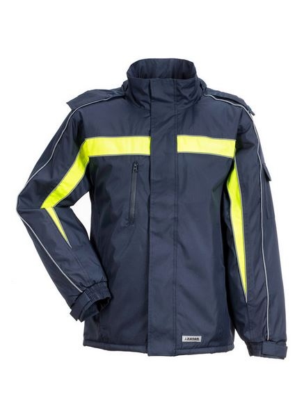Planam 3602 Cosmic Jacket navy/yellow