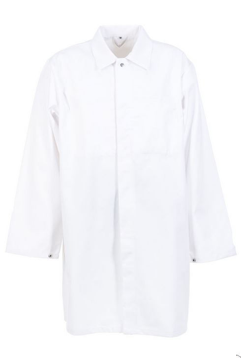 Planam 5360 Men´s Work Coat pure white